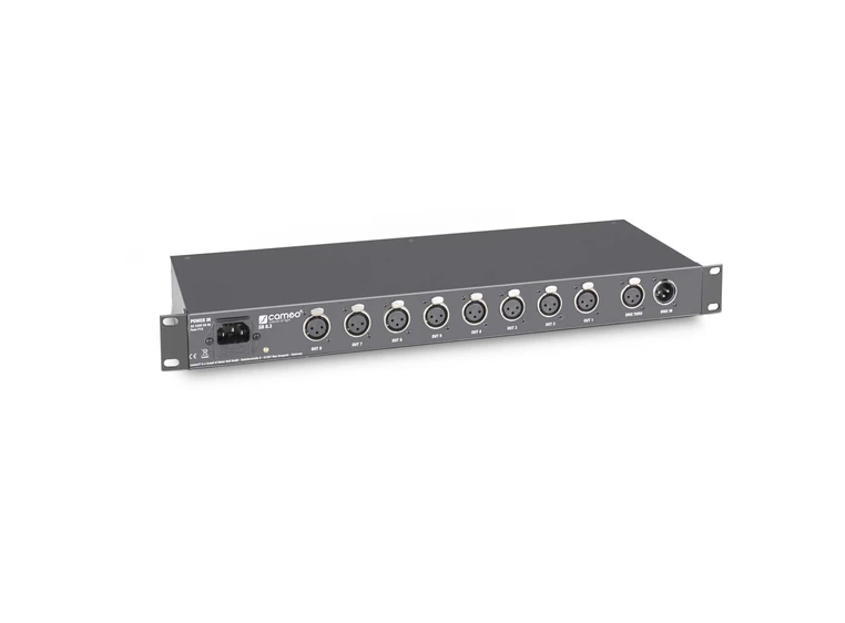 Cameo SB8.3 - 8-channel DMX splitter / booster (3-pin) 